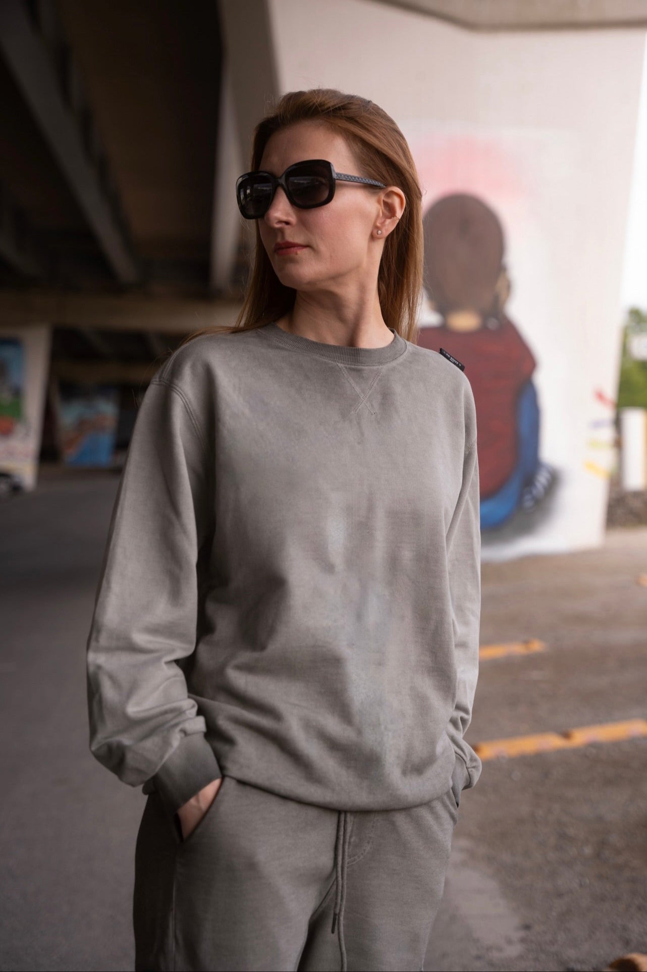 Be Edgy Berlin Sweatshirt BEamos anthrazit - GRAYSS FASHION