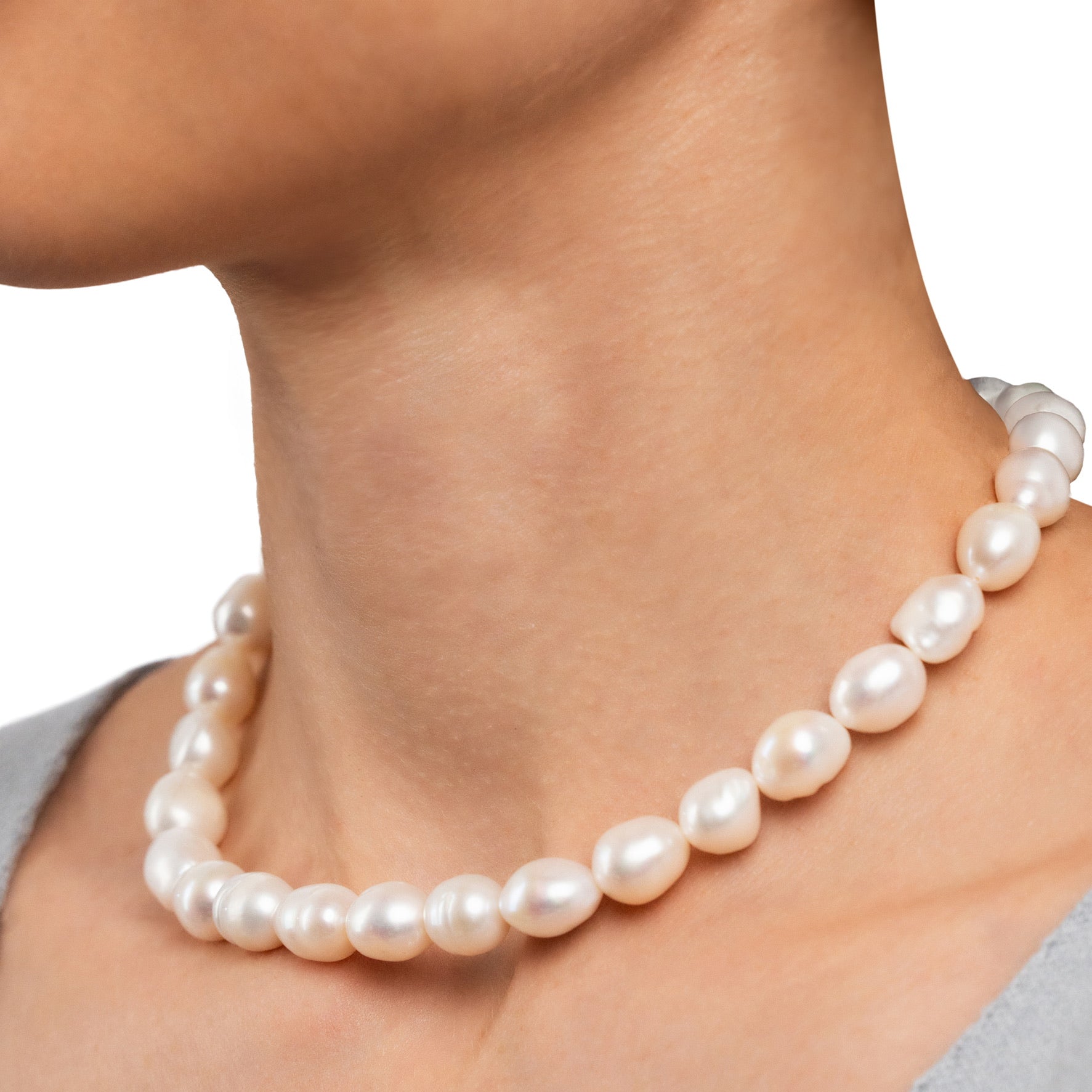 Halskette mit Perlen - GRAYSS FASHION & HOME