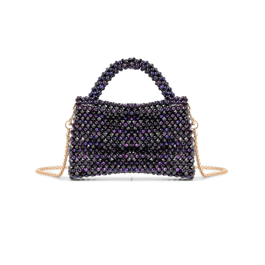 Handtasche aus Amethyst violett - GRAYSS FASHION & HOME