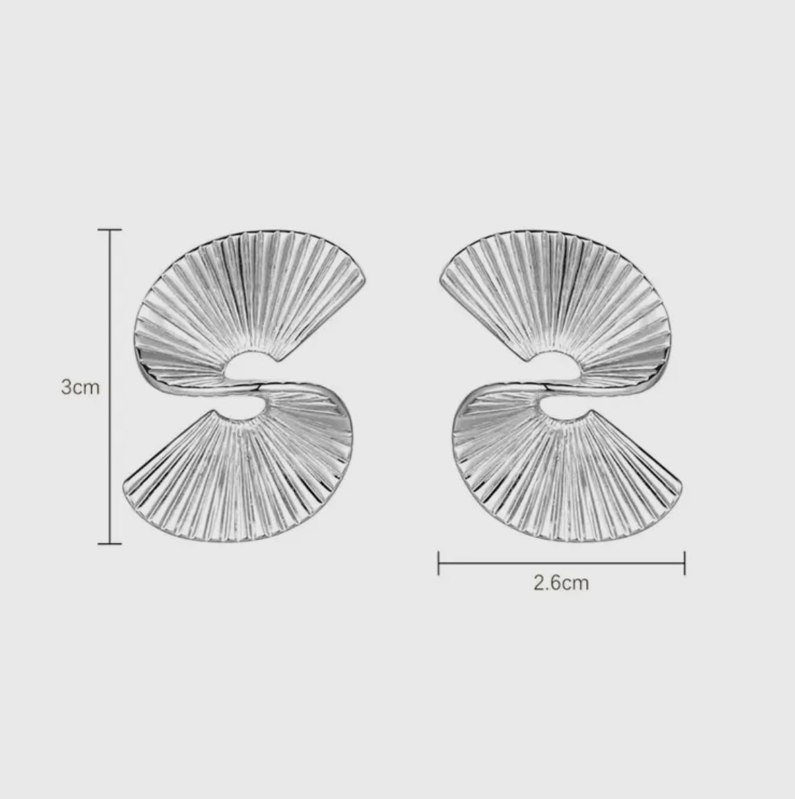 Ohrringe geometrisch - GRAYSS FASHION