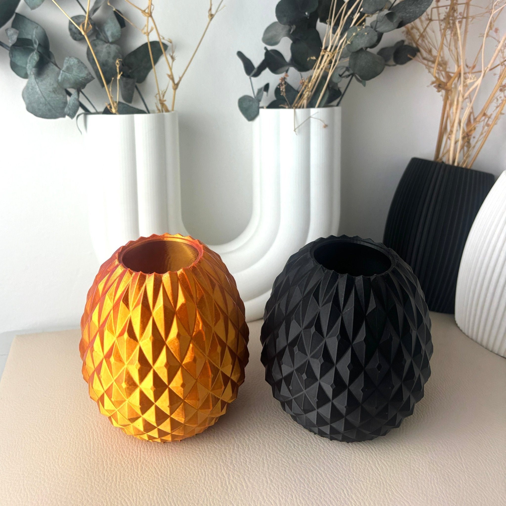 Vase 3D Drucker verschiedene Formen - GRAYSS FASHION