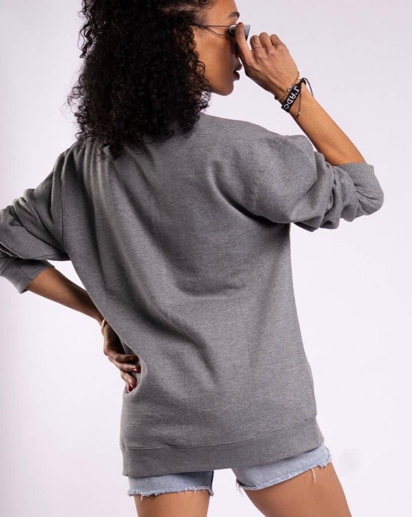 LA Trading Sweatshirt grau - GRAYSS FASHION