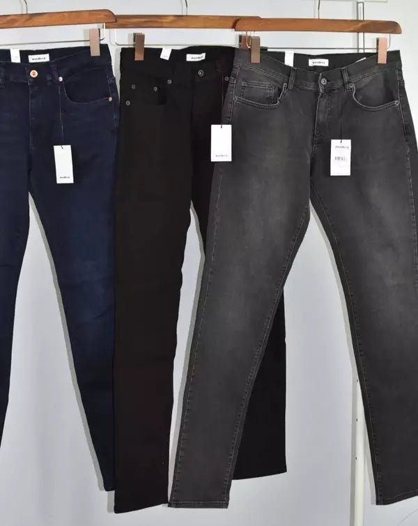 Woodbird Jeans Matti dunkelgrau