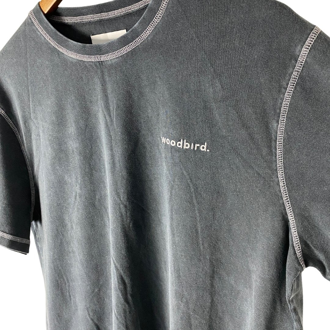 Woodbird T-Shirt grau washed - GRAYSS FASHION